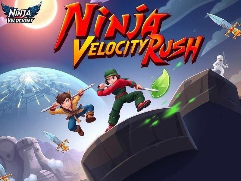 Ninja Velocity Rush Gameplay Screenshot